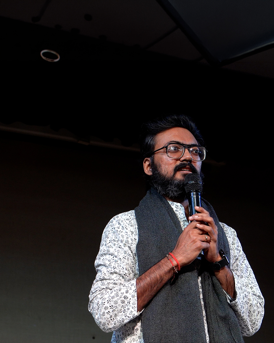 Teaching poetry, language, and stage performance